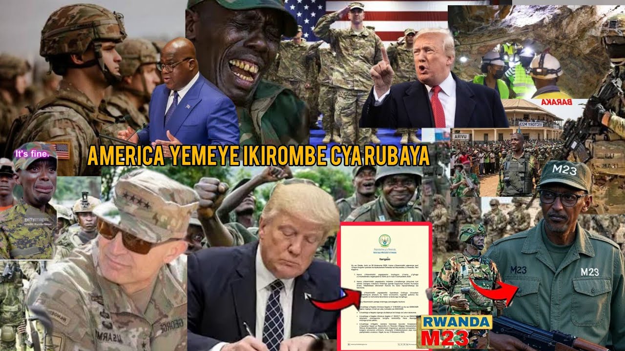 AMERICA YEMEJE KO IGIYE KUZA GUFATA IKIROMBE CYA LUBAYA YAHAWE NA CONGO KANDI M23 NIYO IGIKOTORORA