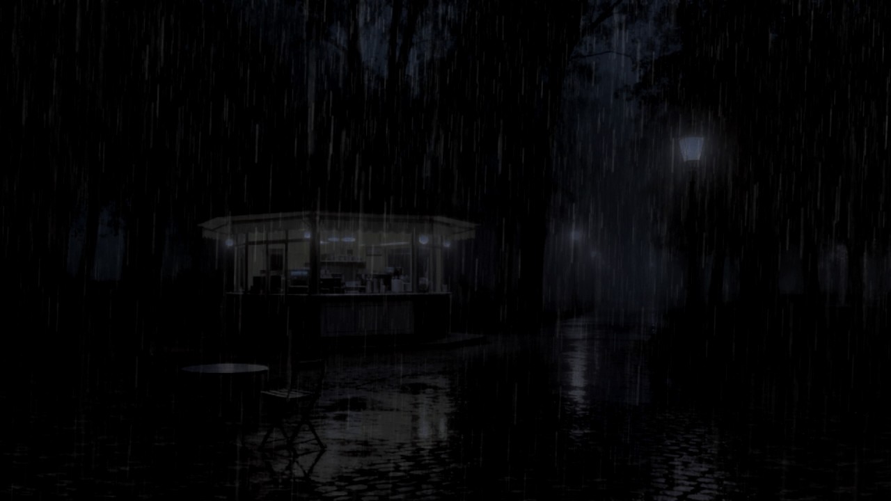 Midnight Rain for Deep Sleep 🌧️ Heavy Rain & Gentle Distant Thunder Ambience
