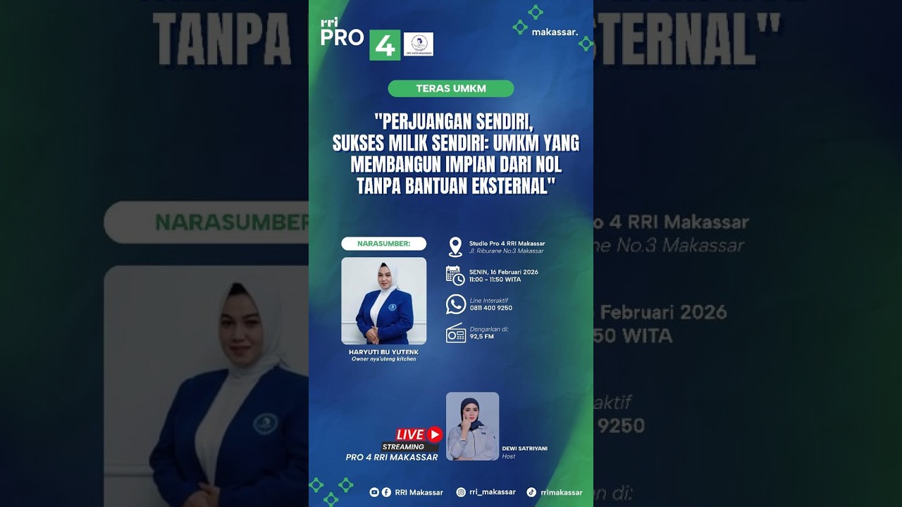 Perjuangan Sendiri, Sukses Milik Sendiri: UMKM yg Membangun Impian dari Nol Tanpa Bantuan Eksternal