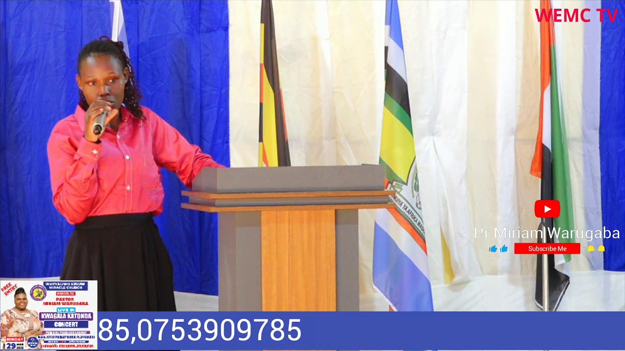 WEMC MONDAY EVENING SERVICE PR NAMATOVU ROSE