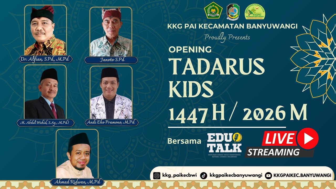 Opening Tadarus Kids 1447 H / 2026 M