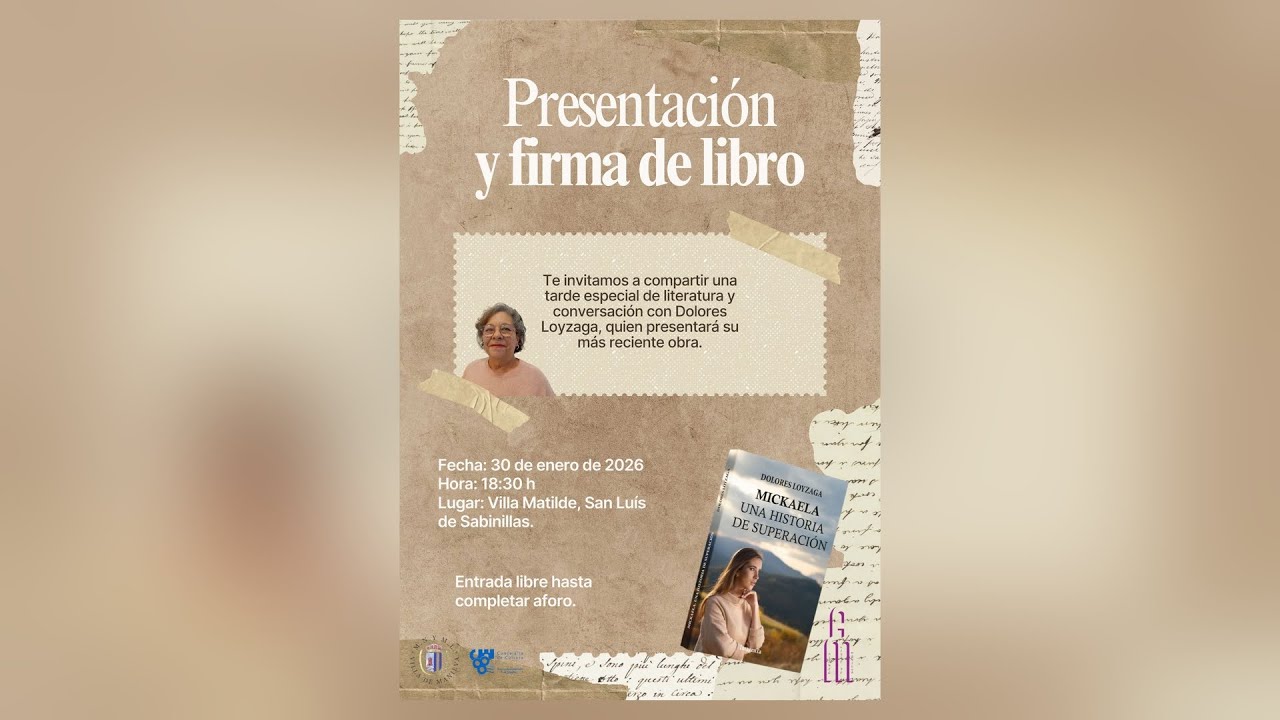 Presentación y Firma de Libro - Mickaela de Dolores Loyzaga