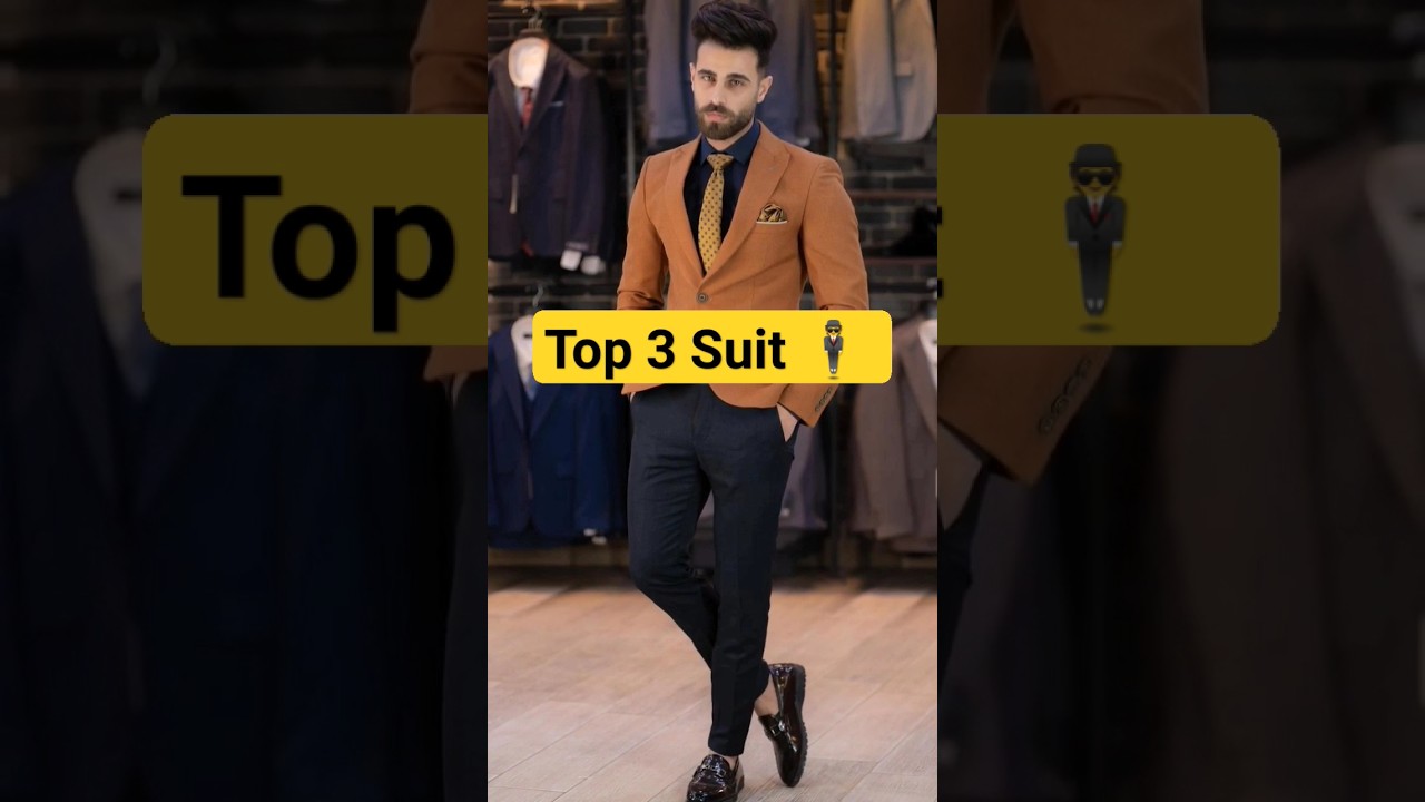 Trending Suit 2024 | Top 3 Party Wear Suit For Men #Suit #Blazer #3Piece Suit #Shorts #Viral