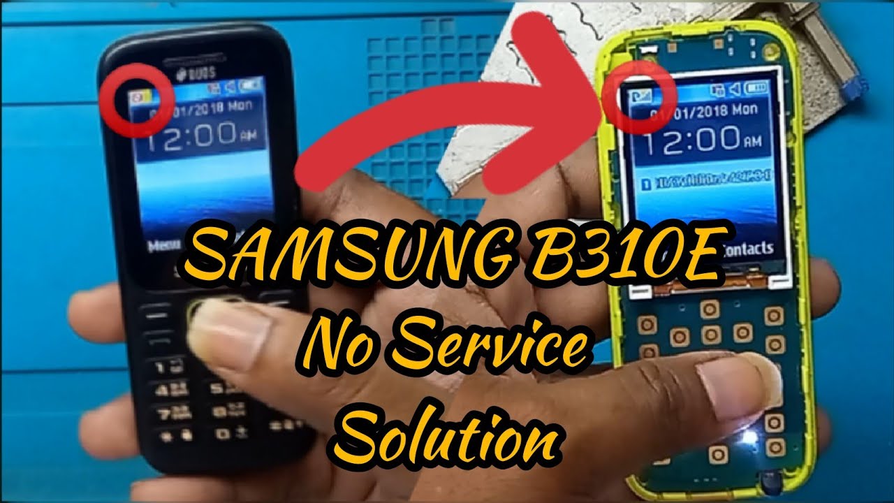 Samsung B310E No Service Solution In tamil I Arun Mobile Service