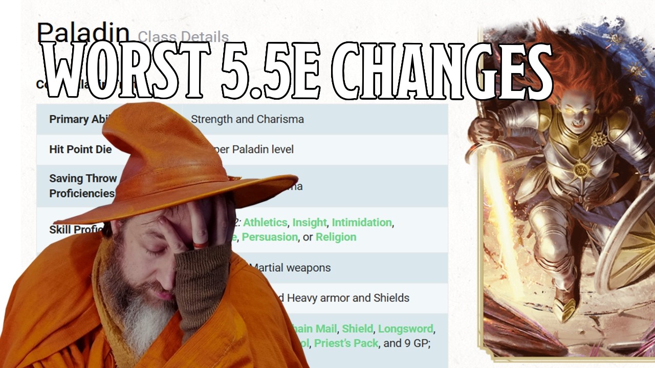 7 вещей, которые мне не нравятся в D&D 5.5e | Nerd Immersion