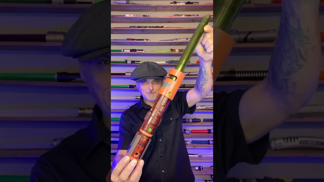 The Kelnacca Forge Kybercore Lightsaber..with thx to @ShawnLangley ! #lightsaber #starwars #toys