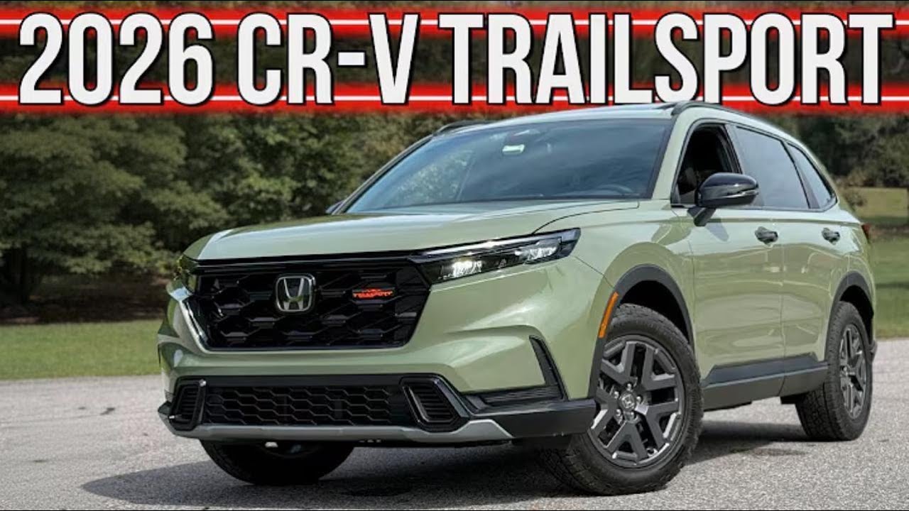 Технические характеристики: чем отличается CR-V Hybrid TrailSport в 2026 году?