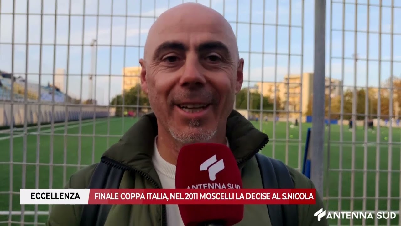 5 FEBBRAIO 2026 - ECCELLENZA: FINALE COPPA ITALIA, NEL 2011 MOSCELLI LA DECISE AL SAN NICOLA