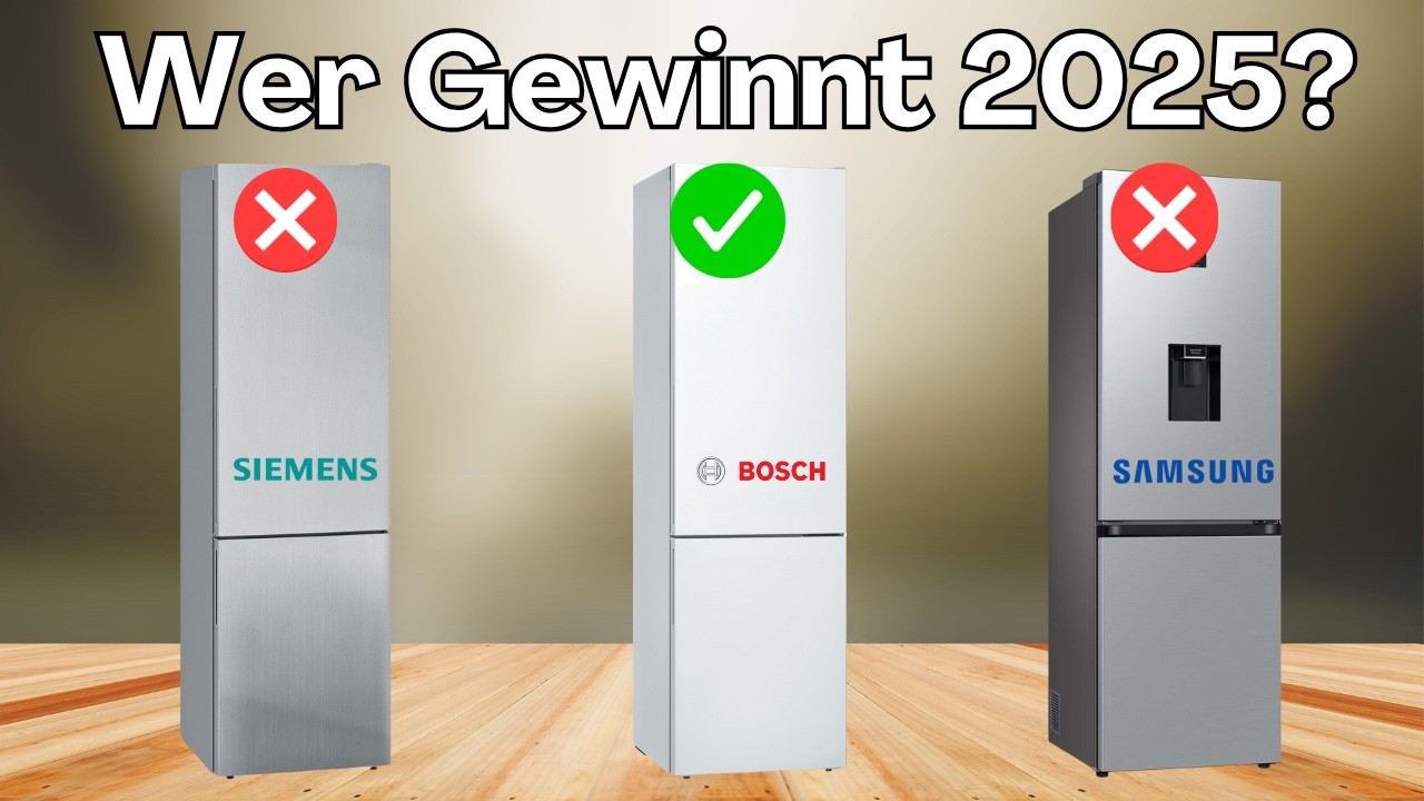 Top 7 Kühlschränke 2025 | Testsieger, Tipps & Überraschungen!