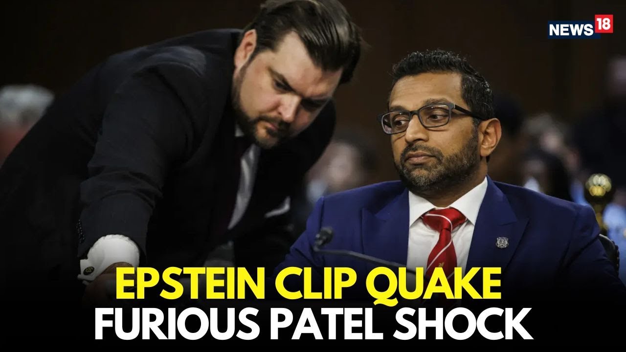 Shocking New Video Appears in the EPSTEIN Case | Kash Patel STUNNED on Senate Floor | N18G LIVE