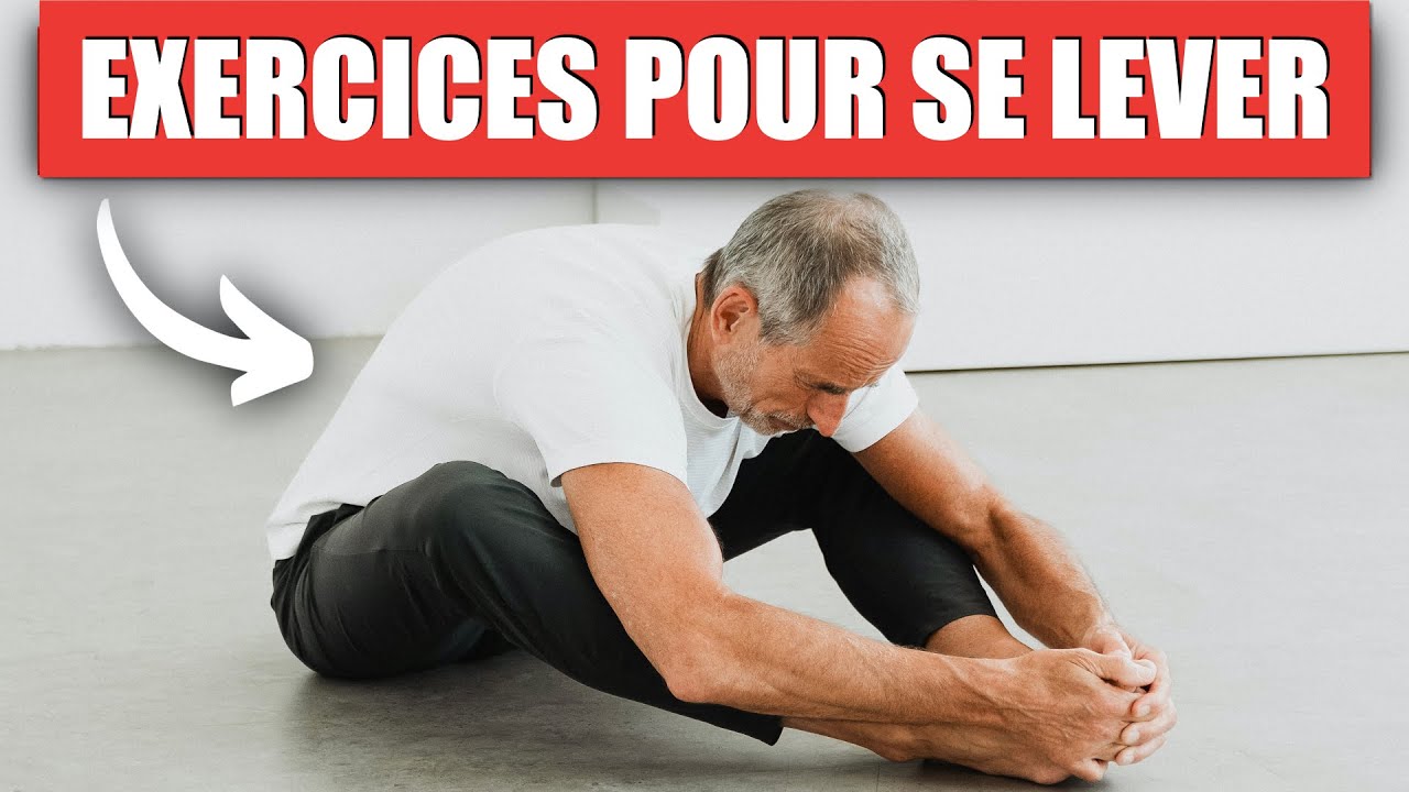 Se relever facilement du sol grâce à 3 exercices !