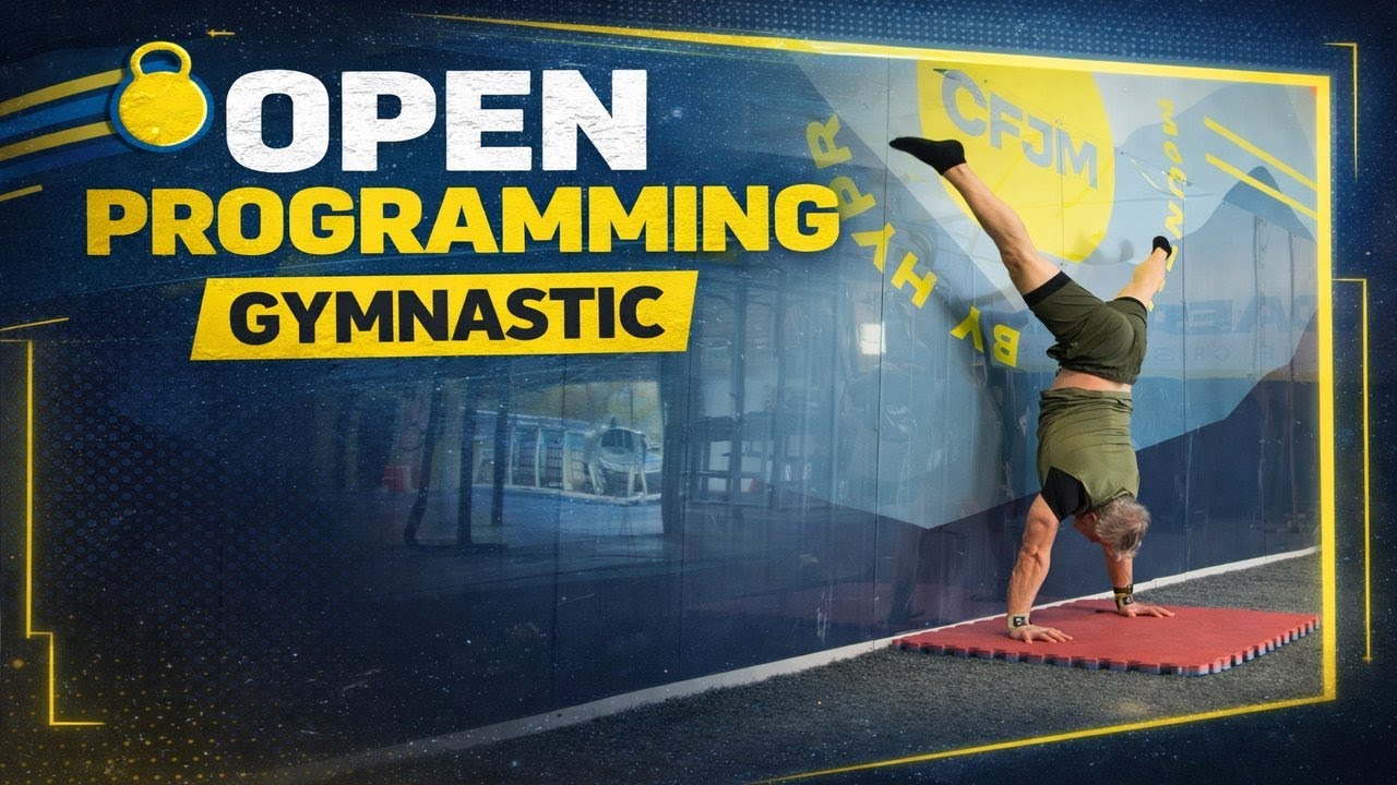 Open programming.Gymnastic (heb/eng sub)#strengthcrafting #crossfit #programming