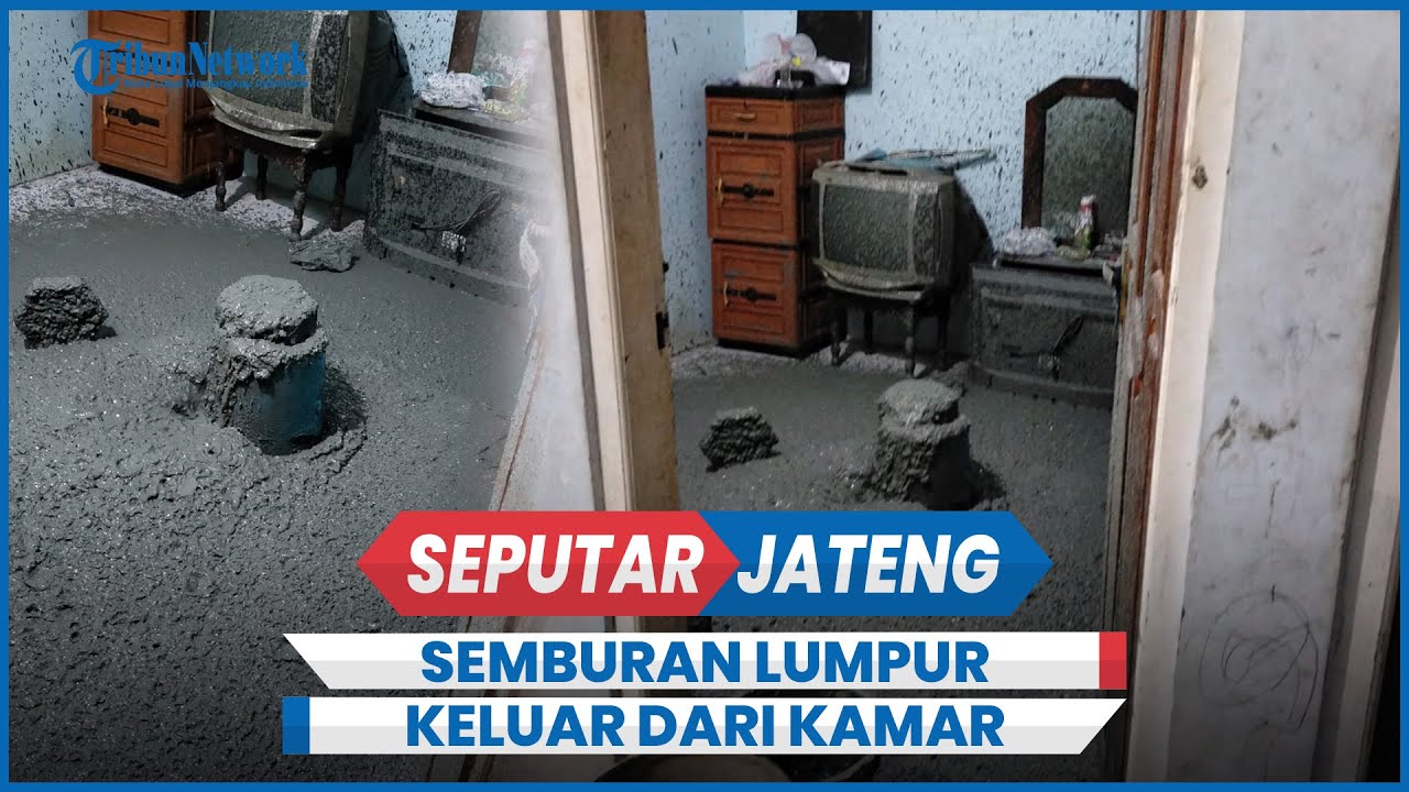 Semburan Lumpur dan Gas Keluar dari Kamar Tidur Warga Desa Tempuran Demak, Bekas Sumur Bor