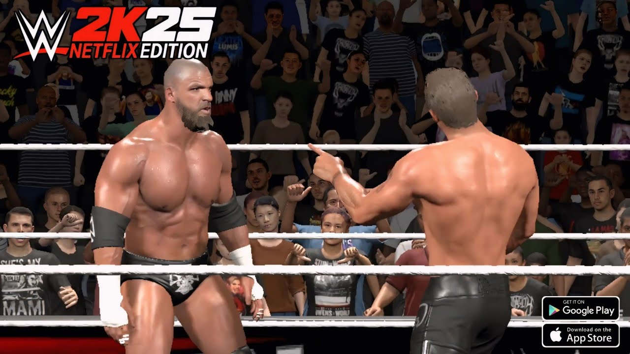 WWE 2K25: Netflix Edition (New Update) Gameplay Android & IOS