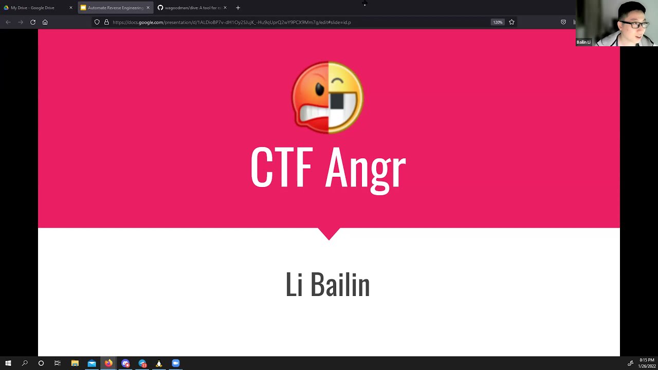 [SecWed] 26 Jan 22 | Automate Reverse Engineering CTF with Angr