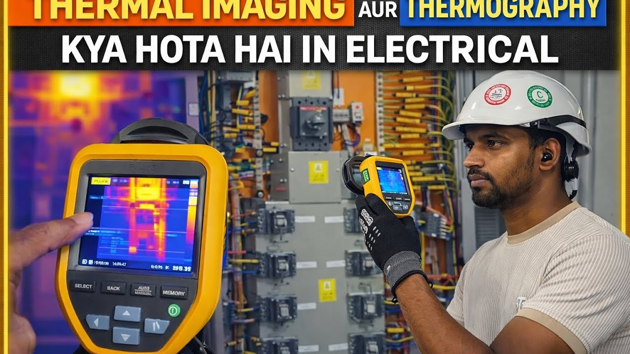 Thermal Imaging & Thermography Kya Hota Hai? | Electrical Panel Inspection 🔥
