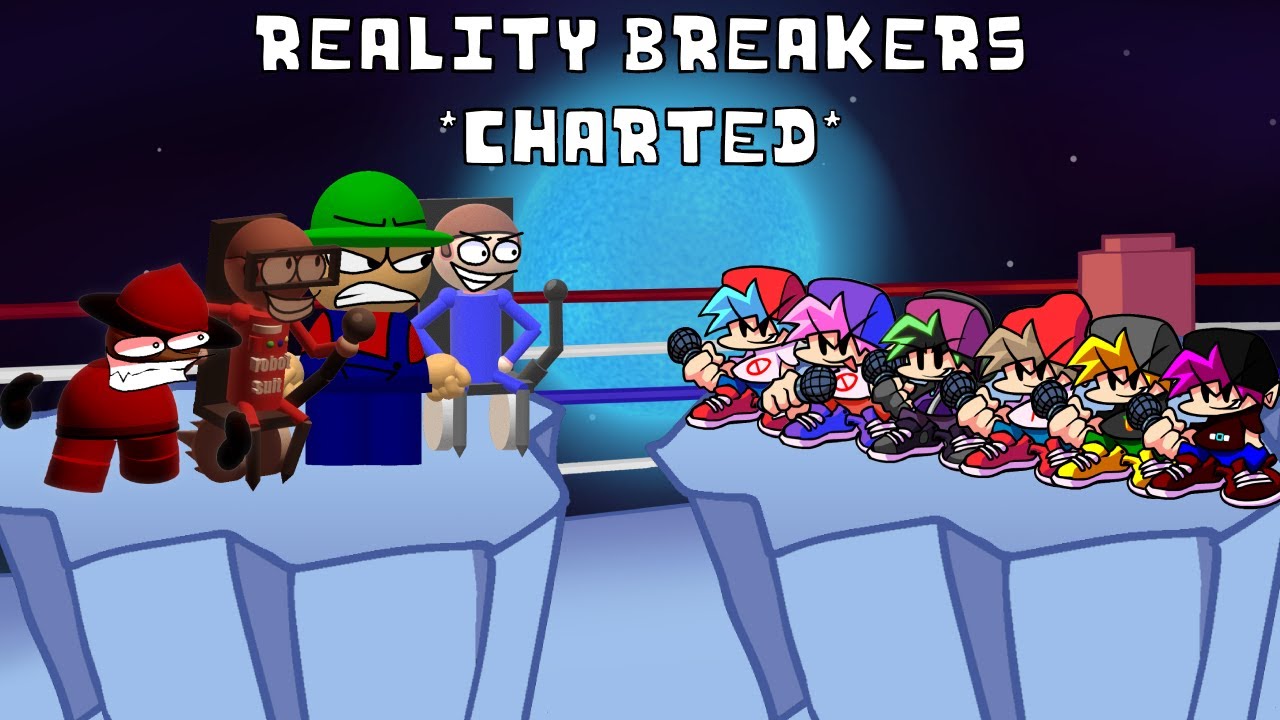[FNF] Reality Breakers - CHARTED - Space breaker but Dave & Bambi sings it *12K* (BOTPLAY)