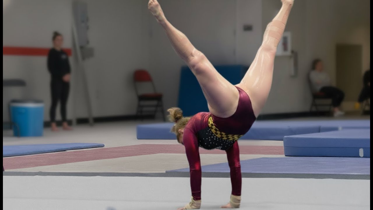 Watch This Freshman Gymnast Deliver An Exceptionally Precise Routine