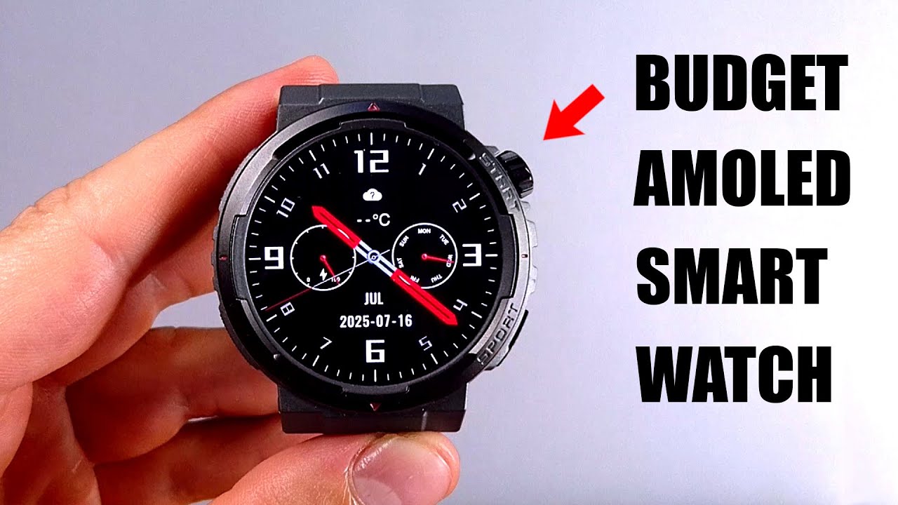 Best Budget AMOLED Fitness Tracker Smartwatch for Android - Zeblaze Ares 3 Plus