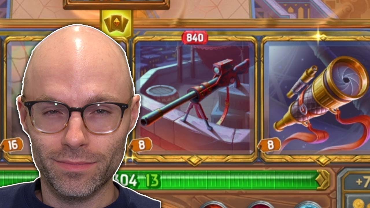 He got the 32,000x scope (The Bazaar)