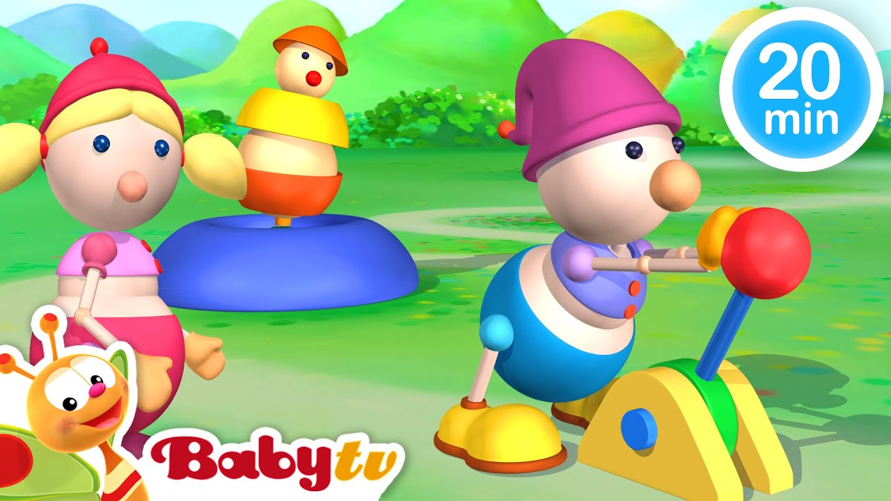 Leikkipaikka leluilla 🤩 | Lelujen maailmassa @BabyTVFIN