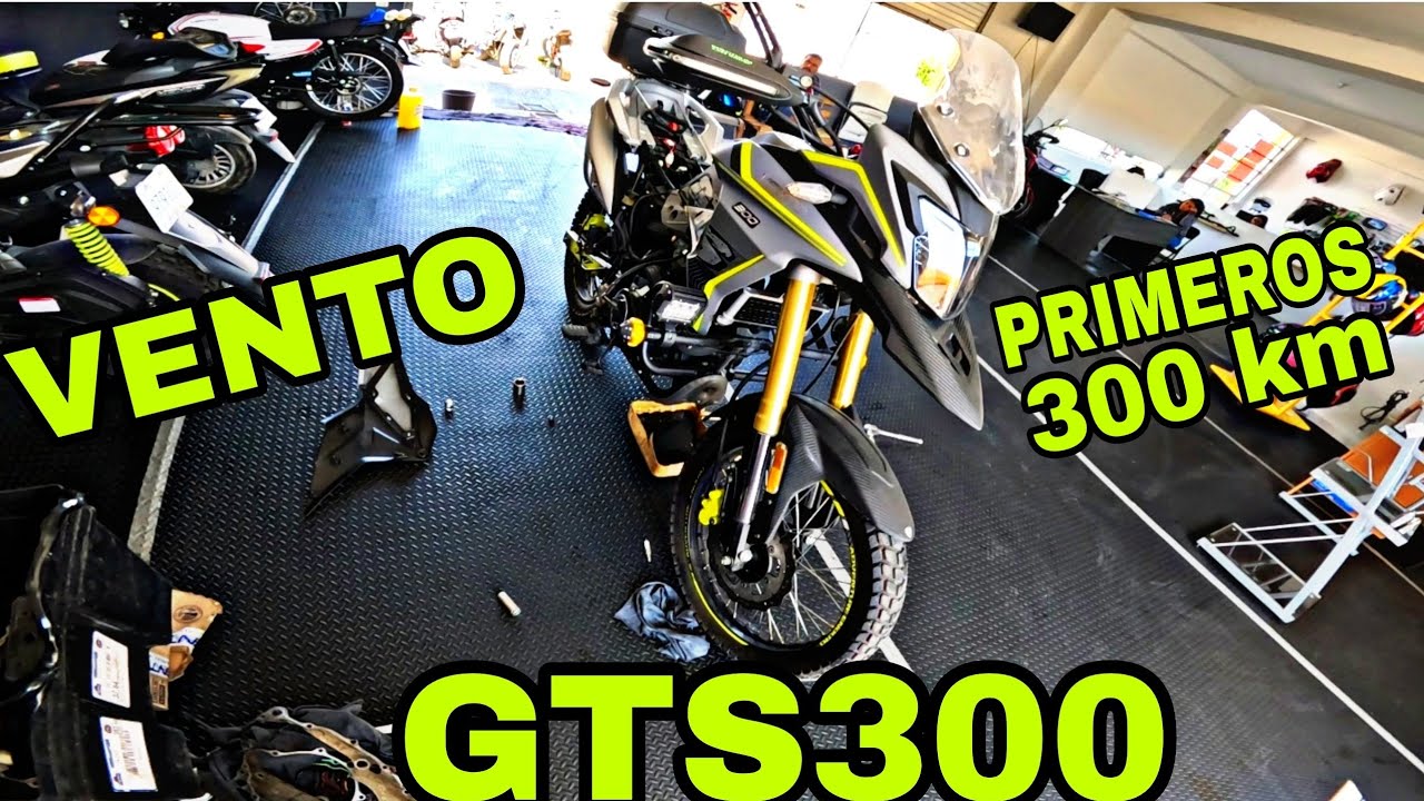 VENTO GTS 300 2023 PRIMER SERVICIO DE LOS 300 km