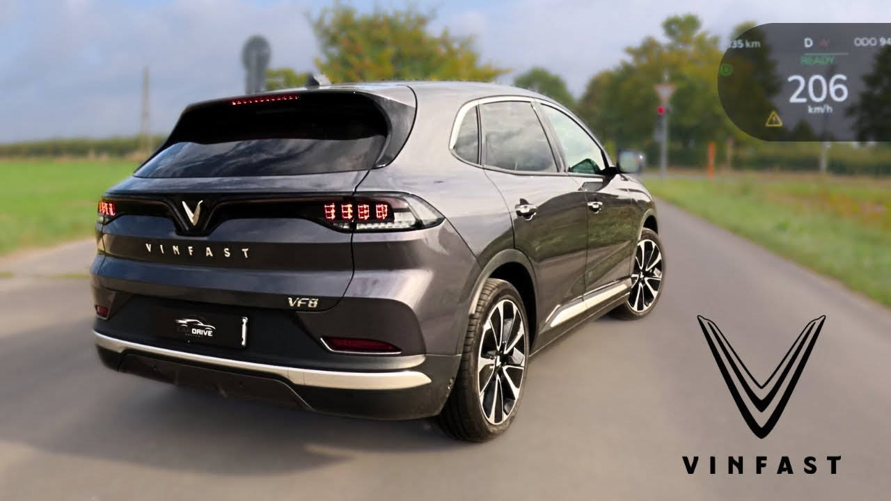 VINFAST VF8 Plus 💨 | Top Speed | Autobahn | Launch Control |