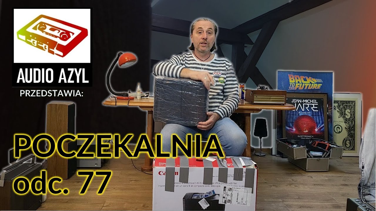 Nowa dostawa eksponatów i małe oprowadzenie :) - Audio Azyl: Poczekalnia 77 #Vintage #audio #PRL