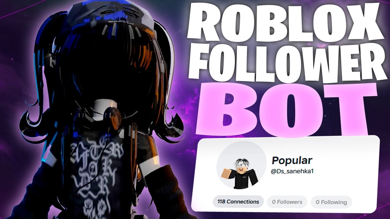 How to get Roblox BOT Followers | Roblox Bot Followers | New Method In 2026