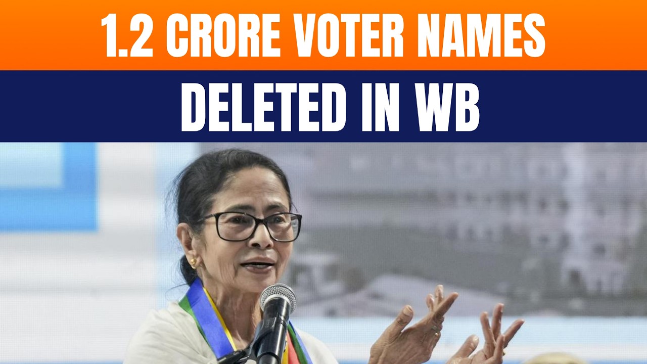 WB Voter List Controversy: 1.2 Crore Names Deleted Ahead Of Assembly Polls