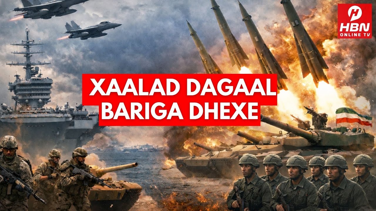 BARIGA DHEXE OO DAGAAL U JIHAYSTAY + DAGAALO KA QARXAY ITOOBIYA + RUUSHKA & UKRAINE + FALANQEYNTII