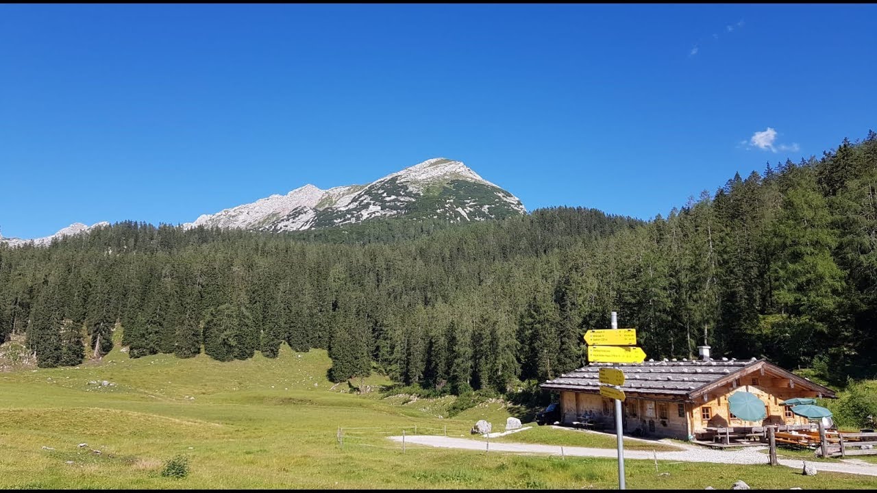 Seehorn über die Kallbrunnalmen und Seehornsee