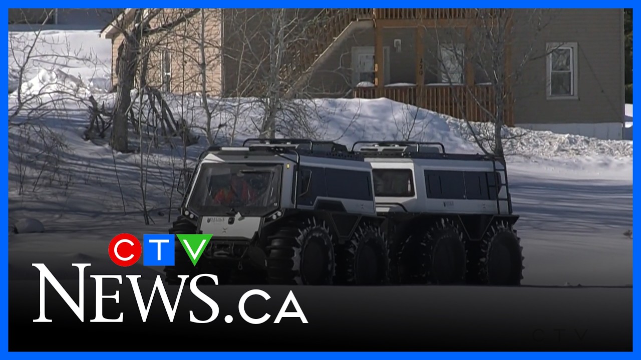 Canadian Armed Forces test made-in-Canada 'fat trucks' for Arctic travel