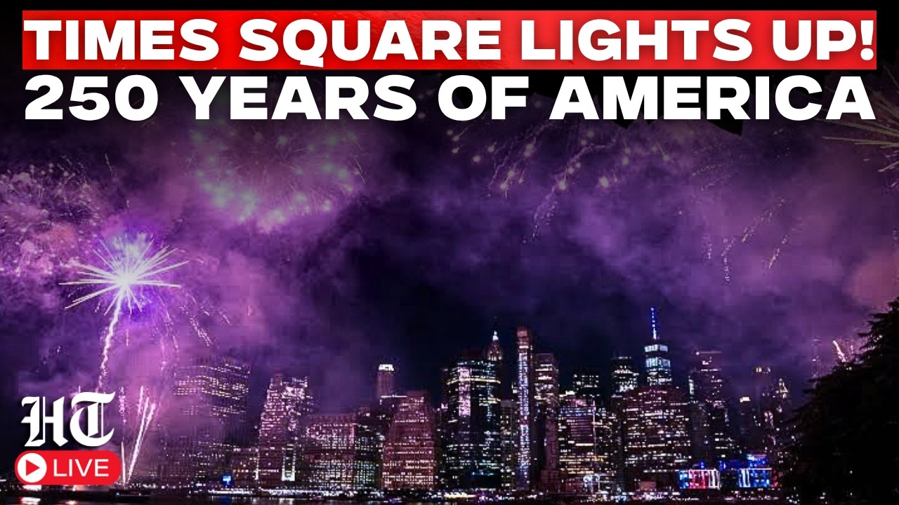 New York LIVE: Times Square Welcomes Midnight in Guam as America 250 Celebrations Continue