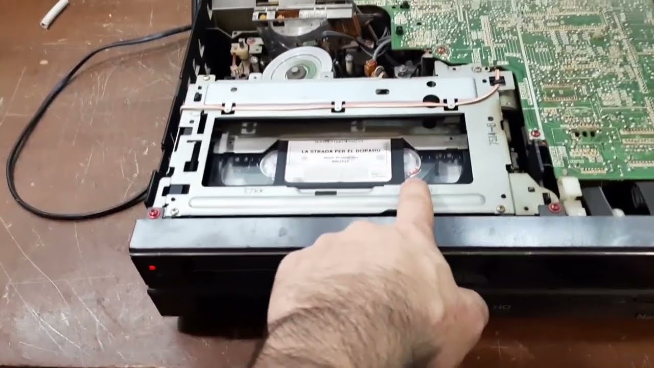 Videoregistratore National Panasonic NV-G12 - Riparazione e test ft.Psycho93