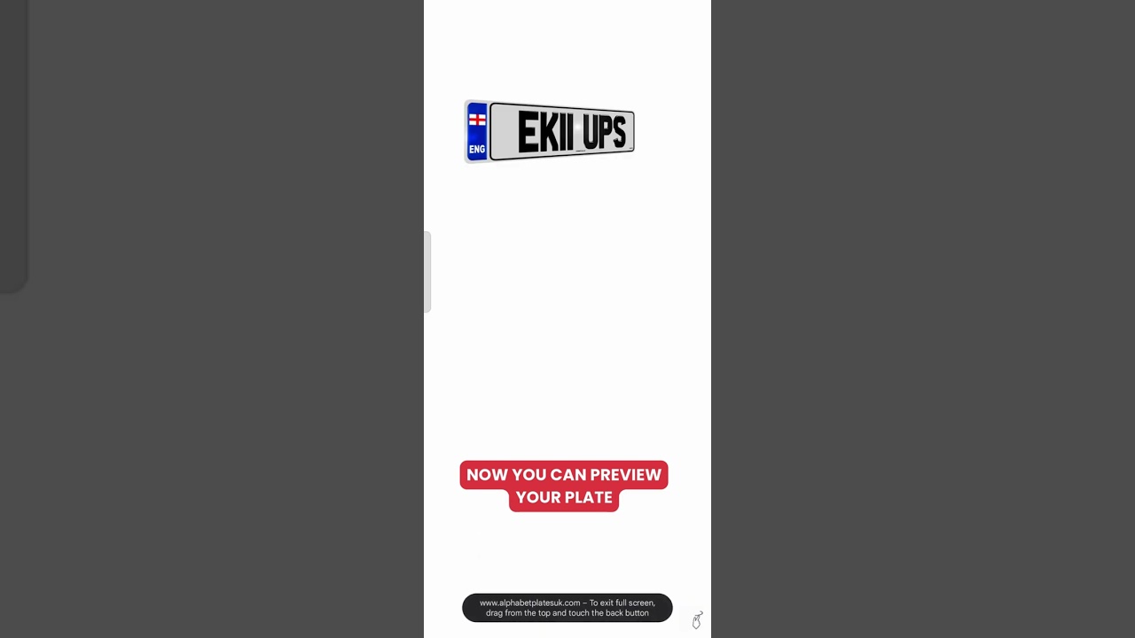 How to Order Custom UK Number Plates Online - Step-by-Step Plate Builder Guide