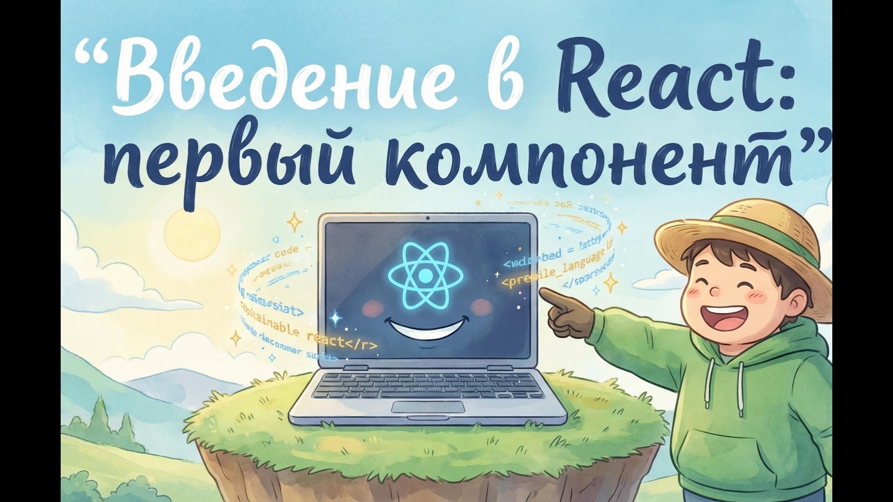 Введение в React: ваш первый компонент и проект с нуля
