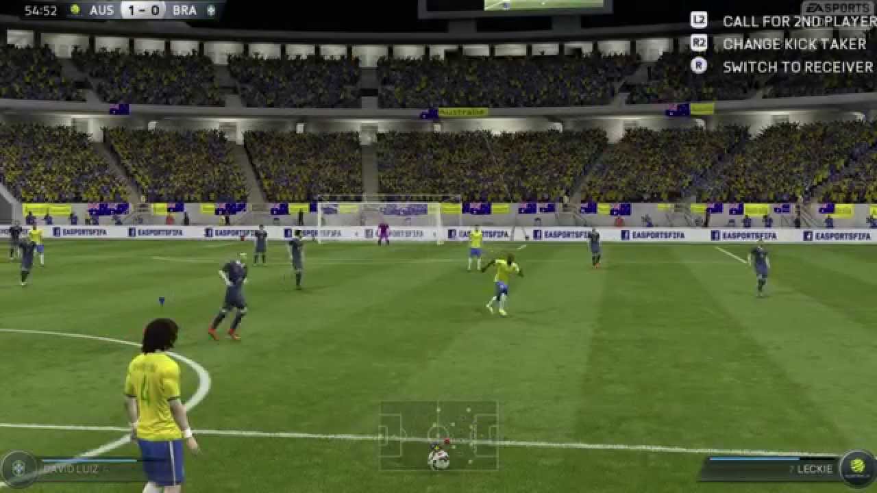 Longest Free Kick Ever (David Luiz - Fifa 15)