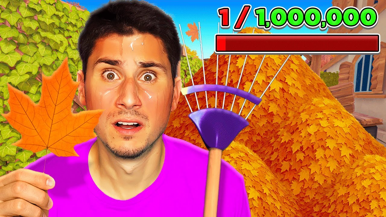 Can I Rake 1 Million Leaves in 24 Hours?!
