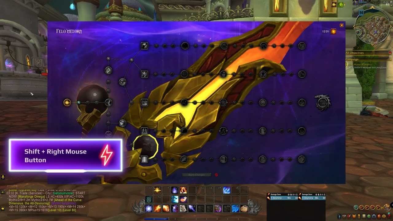 As a matter of Artifact  - WoW Legion Remix Quest
