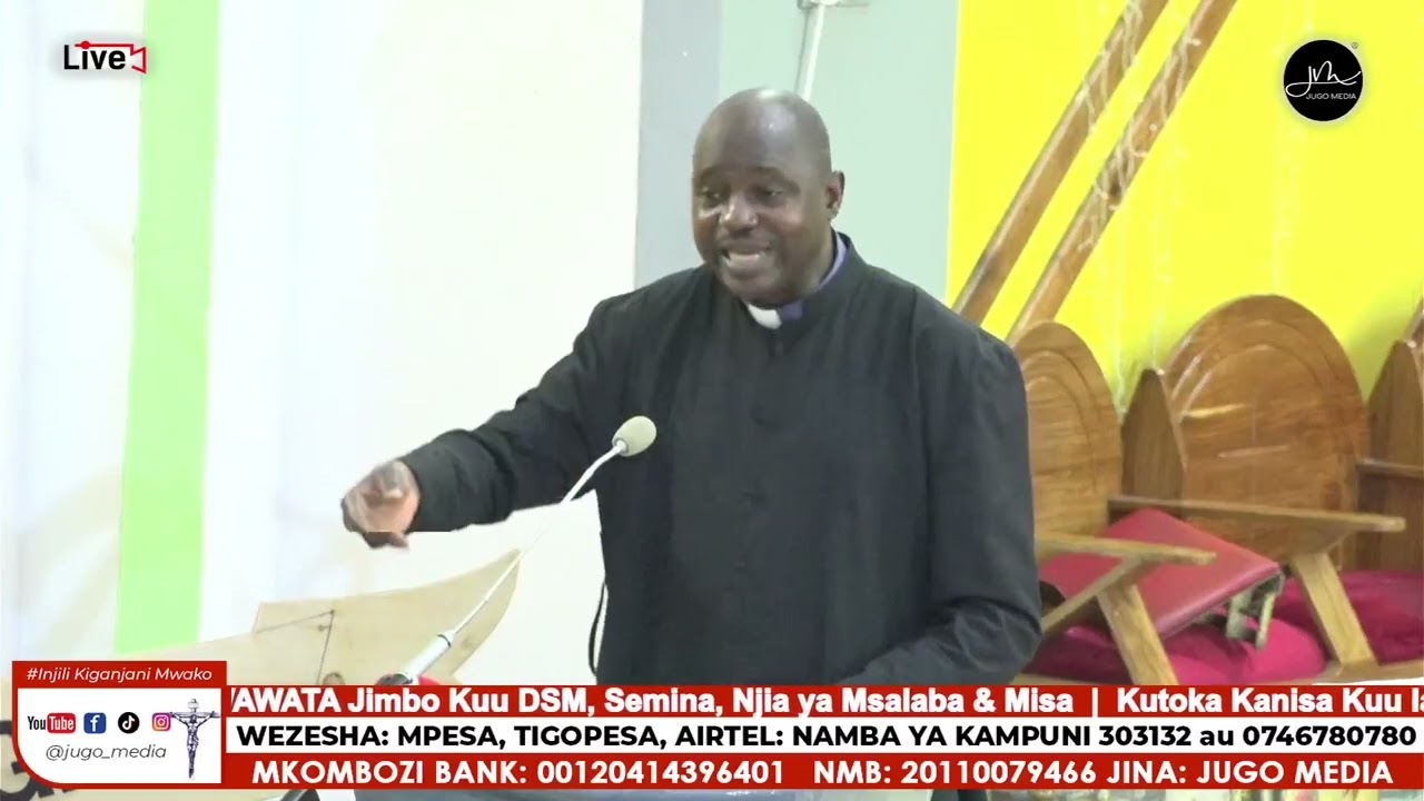 Semina ya Fr. Maximilian Wambura - Mafungo ya WAWATA Jimbo Kuu DSM - St. Joseph Cathedral.
