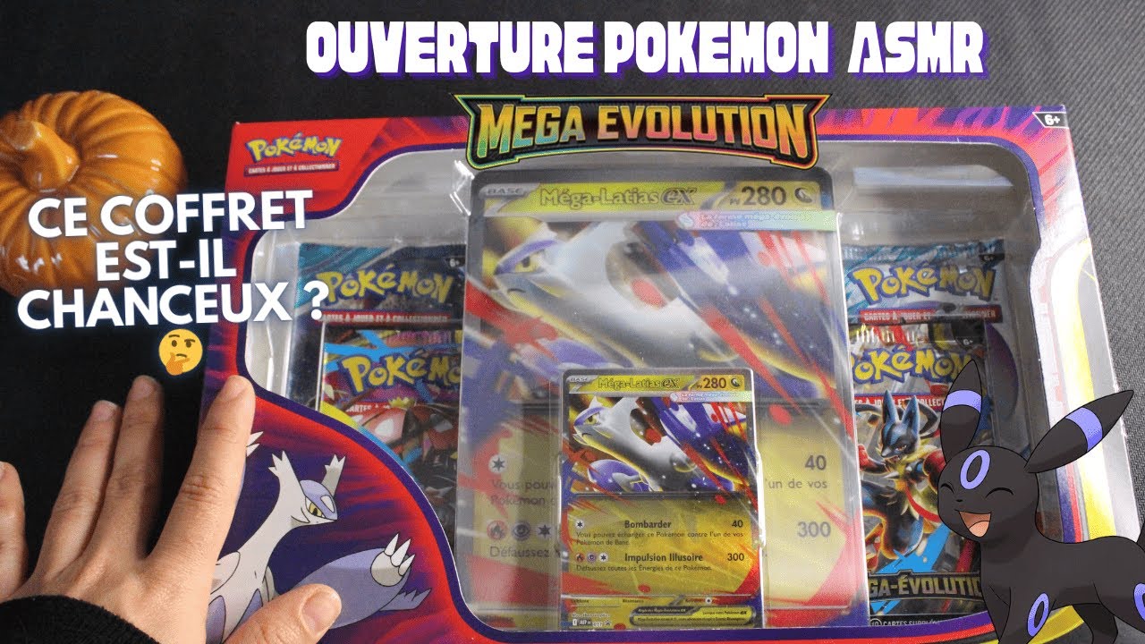 ASMR Pokémon ✨ Le coffret Méga-Latias ex va t-il nous porter chance ? 🧐