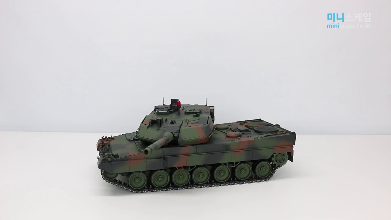 1/16 R/C 56020 LEOPARD 2 A6 MAIN BATTLE TANK FULL-OPTION COMPLETE KIT