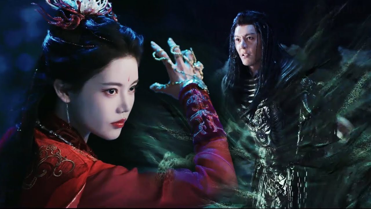 魔女為保護少年大戰魅魔，少年竟是戰神輕鬆收服魅魔！#千朵桃花一世开 #chinesedrama #古装 #张彬彬  #孙珍妮 #仙侠