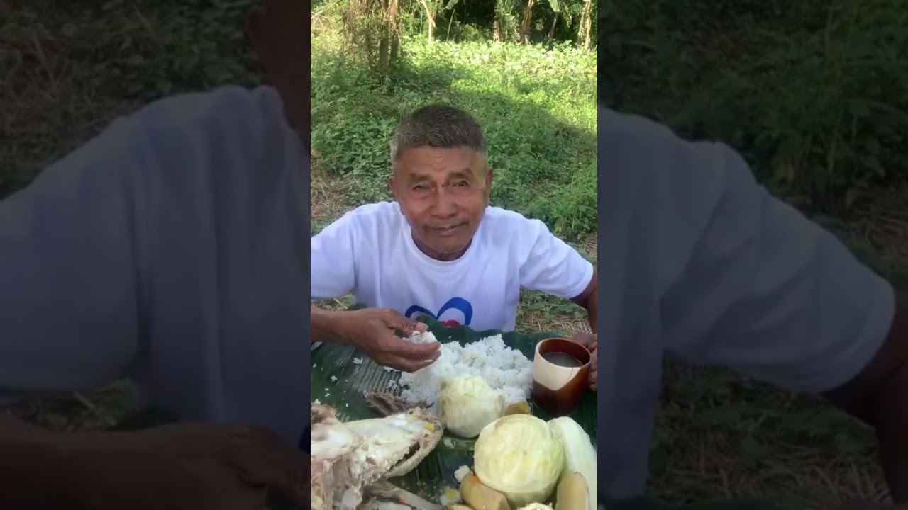 Nilagang ulo ng baboy ulam natin mga idol