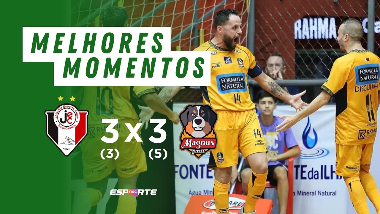 MELHORES MOMENTOS + PÊNALTIS | JOINVILLE X MAGNUS SUPERCOPA DO BRASIL DE FUTSAL