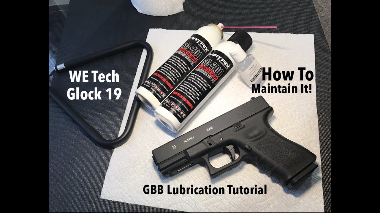 Как смазать ваш AIrsoft Glock 19 (руководство)