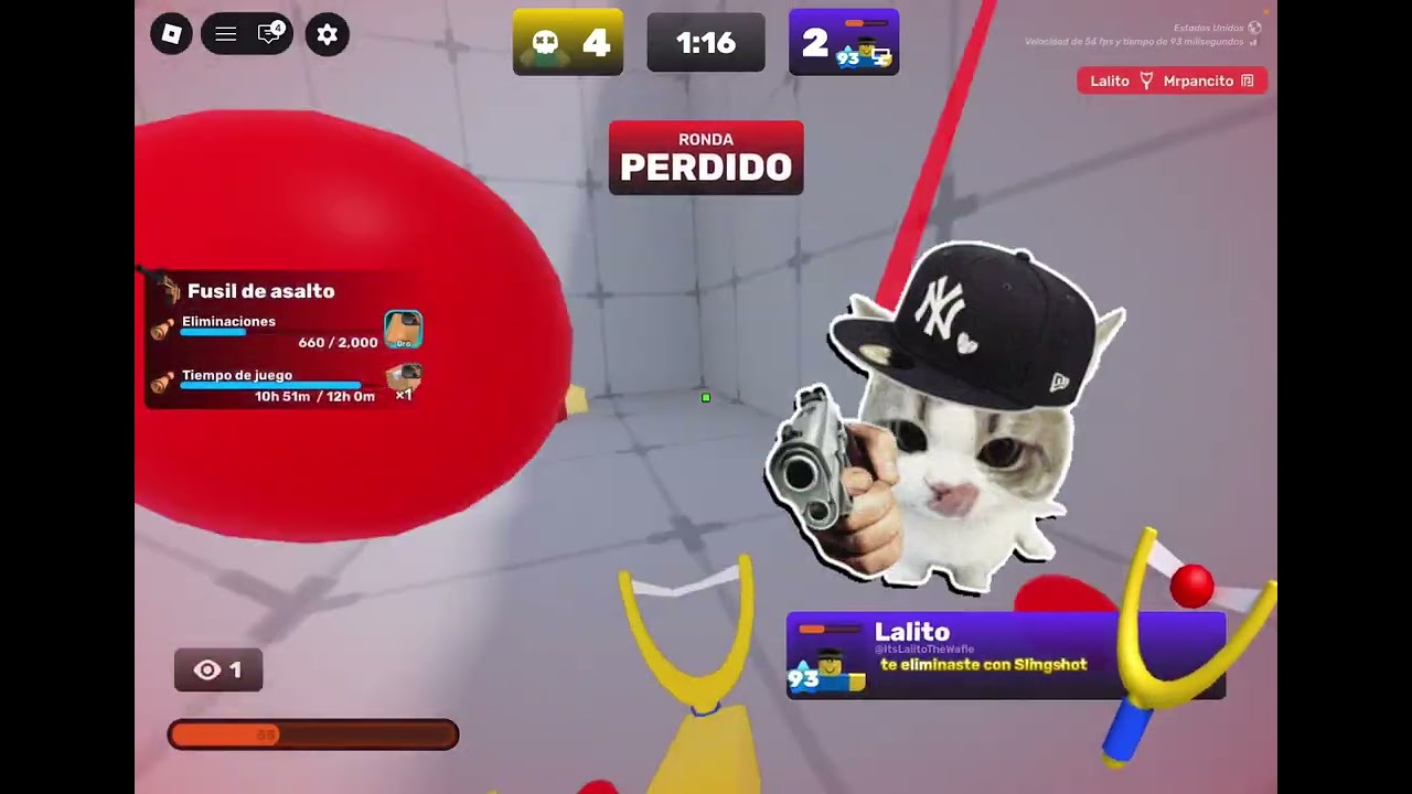 Jugando solo con armas aleatorias!