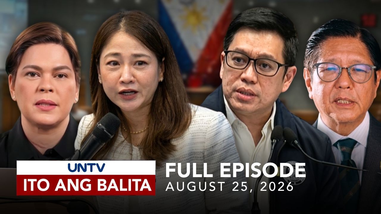 UNTV: Ito Ang Balita | August 25, 2026