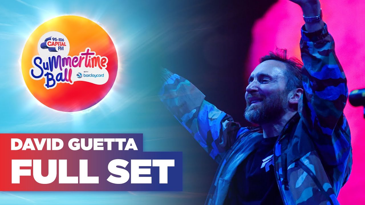 David Guetta - FULL SET from Capital's Summertime Ball 2022 | Capital